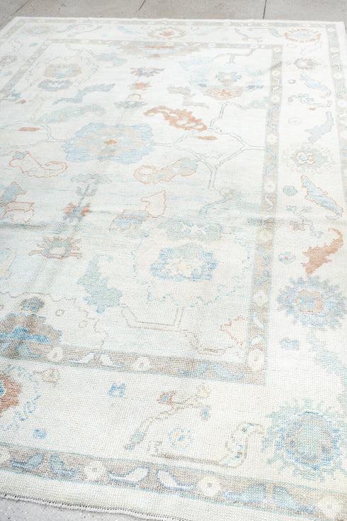 Vintage Oushak Area Rug (7' x 10')